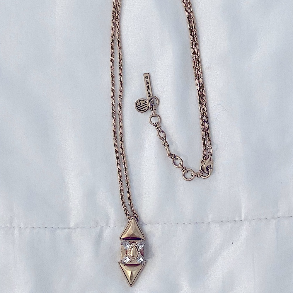 Vintage Gold Chain with Pendant
